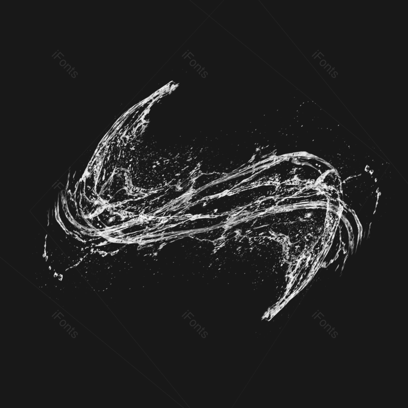 水素材图片,液体元素,水元素PNG,免抠素材